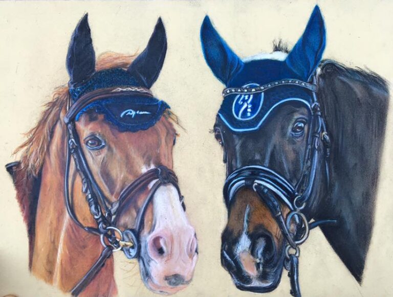 pastels secs animaliere