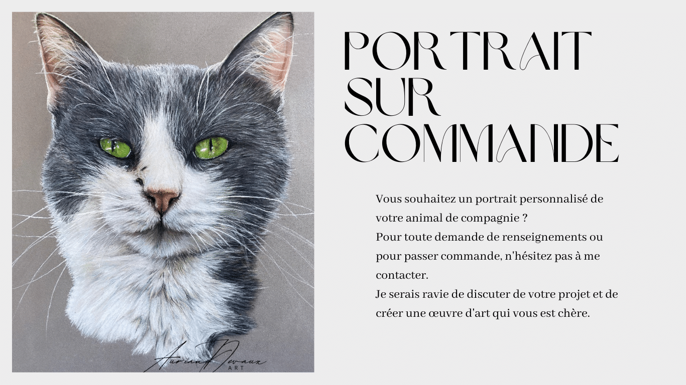 Portraits animaliers sur commande